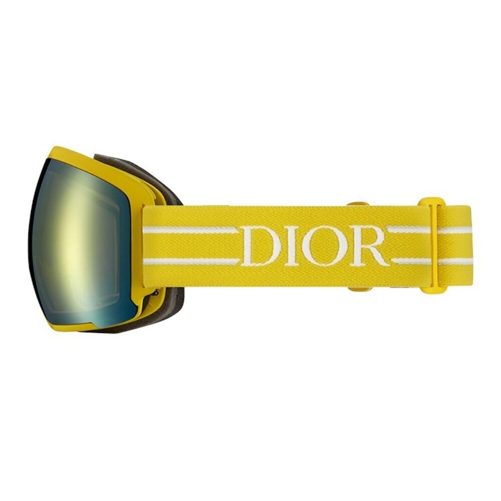 Dior Yellow Mirrored Ski Goggles Unisex ( Check The Gloves In My Listings) - Picture 8 of 8